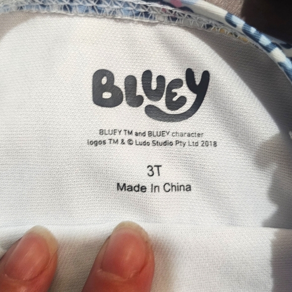 Floral Kids Matching Set - Blue - Picture 2 of 3